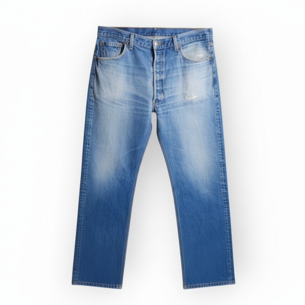 Levi's Original 501 Straight Leg Button-Fly Jeans
